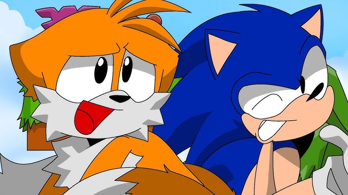 When Tails saved sonic from starved eggman /Friday Night Funkin' Animation  