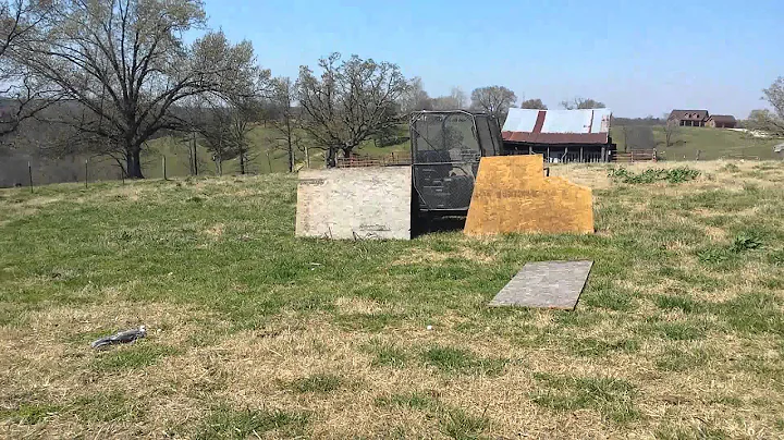 Golf cage test on kubota rtv 900. Joe Sumrall pro-...