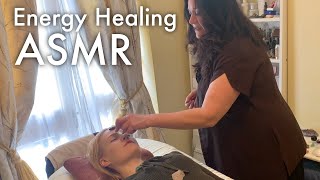 Professional full body energy healing to cleanse chakras ASMR (unintentional, real person ASMR) screenshot 4