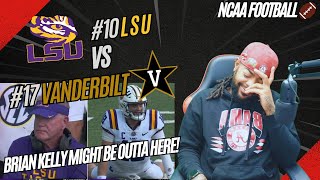 Bama fan AyooSully reacts to #10 LSU vs #17 Vanderbilt Week 8 Game - Brian Kelly Might Be Outta Here