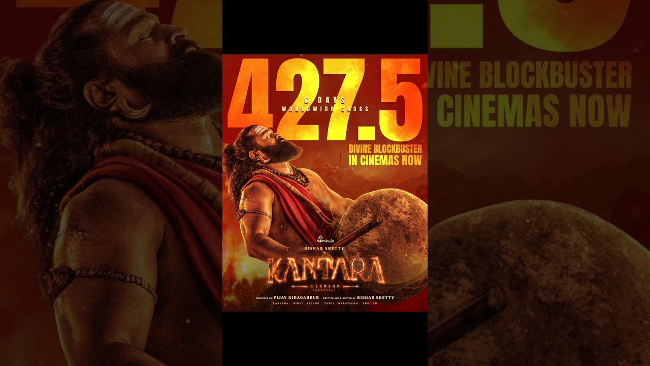 Kantara Chapter 1 total collection | kantara chapter 1 Day 6 collection | kantara2 total collection