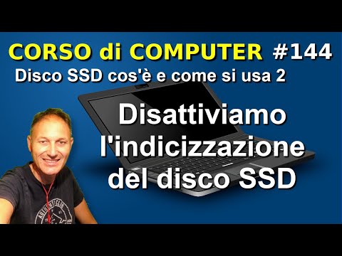 Video: Come Disabilitare Il Servizio Di Indicizzazione