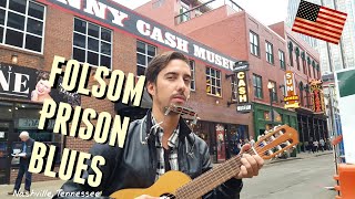 Folsom Prison Blues (Johnny Cash) - Live at Cash Museum (Nashville, TN) - Trip to USA