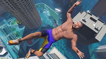 GTA 5 Parkour fails | Flooded Los Santos | Ragdolls ep.2