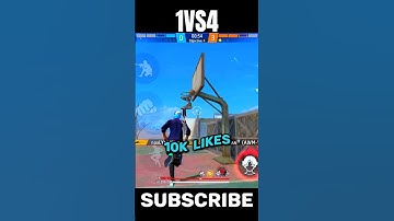 1 vs 4 clutch😱 destroyed in seconds🥶 awm rocked 🥵#shortsfeed #freefire #trending #ff #ffshorts #b2k