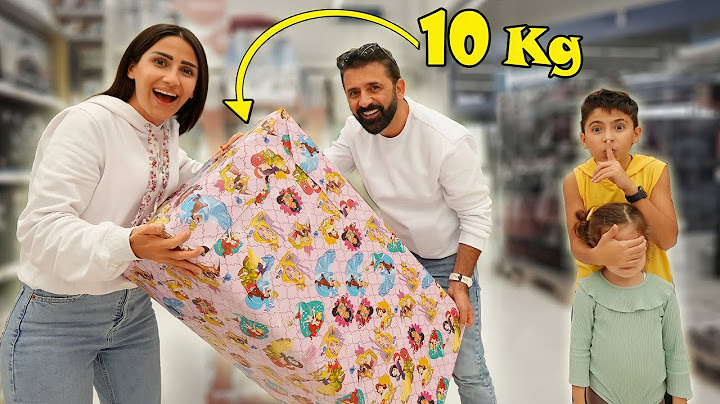 فاجأناها ب هدية ضخمة ❤️ (10 كيلو)