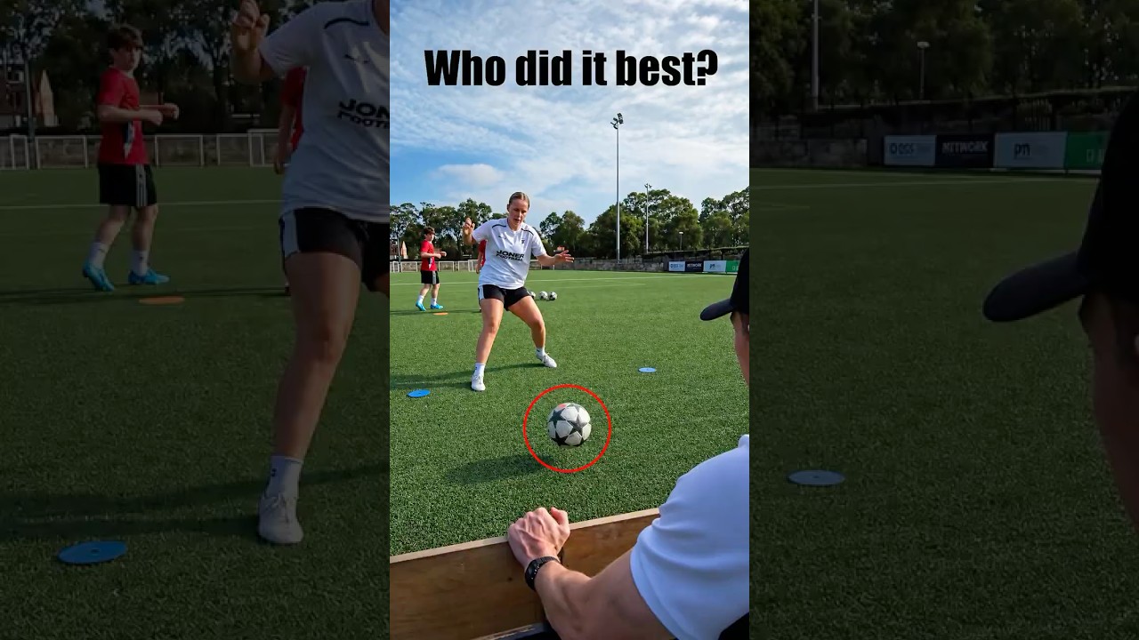Who Had The Best First Touch? 👀