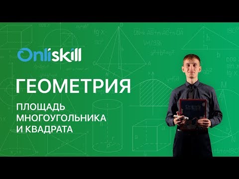 Геометрия 8 класс : Площадь многоугольника и квадрата