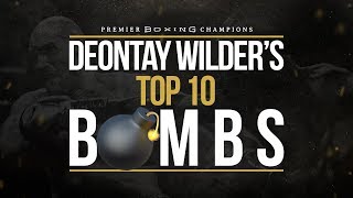 Deontay Wilder's Top 10 Bombs 💣