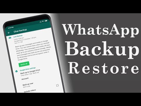WhatsApp Backup - Everything You Need to Know About 8 गूगल ड्राइव से व्हाट्सप्प का बैकअप & रिस्टोर करने का आसान तरीका