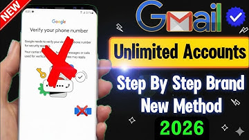 Create unlimited Gmail Account Without Verification ,OTP & Mobile Number 2026 || unlimited Gmail ids