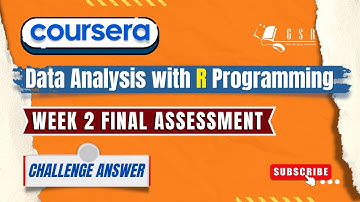 Coursera Data Analysis with R Programming | Week 2 Final Assessment | Challenge Answer