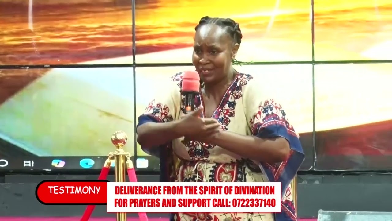 DELIVERANCE FROM THE SPIRIT OF DIVINATION - TESTIMONY