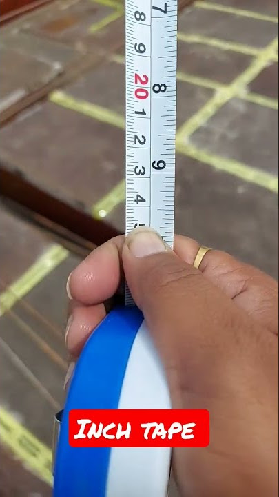 Inch tape |