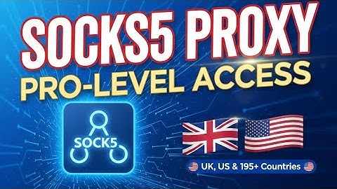 🔥 SOCKS5 Proxy 2025: Get USA/UK IP for $3.50 (Best Residential Proxy Setup!)