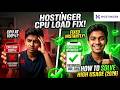 Hostinger Server CPU Load 100% Fix: How to Solve High Resource Usage Instantly #Hostinger #ServerFix