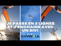 Je passe en parapente enc deux lignes et jenchane avec un siv  la mint cest un bonheur 