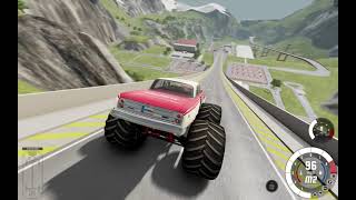 Monster truck Vs Jump beamng.drive