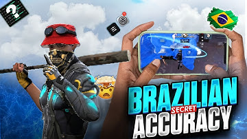 BRAZILIAN 🇧🇷 PLAYER ACCURACY 💀🔥 SECRETS 🤐| NO RECOIL 😱 SETTING AND🥶| EXPOSE WITH REALITY 🤬❌| TECHHH