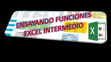 Las funciones mas importantes de EXCEL