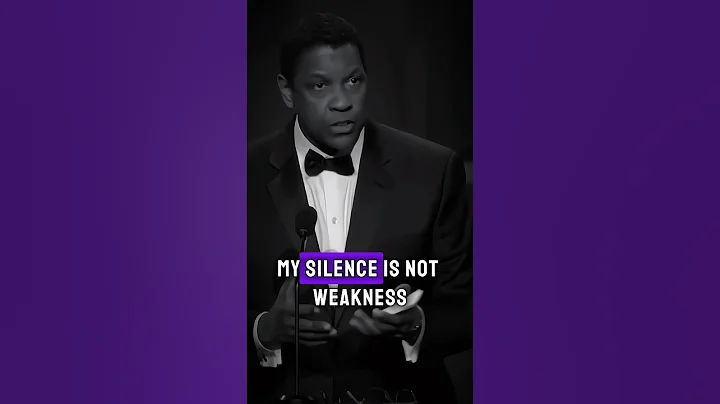 My silence is not weakness #shorts #denzelwashington #motivation