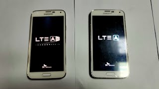 Samsung Galaxy S5, Galaxy S5 Broadband LTE-A Boot Comparison - Galaxy S5