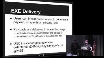 NoVA Hackers Christopher Truncer and Harmj0y - AV Evasion with the Veil Framework