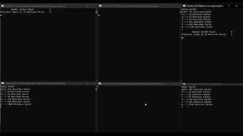 How prescaler works simple C program