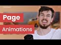 Page Animations With Javascript Tutorial