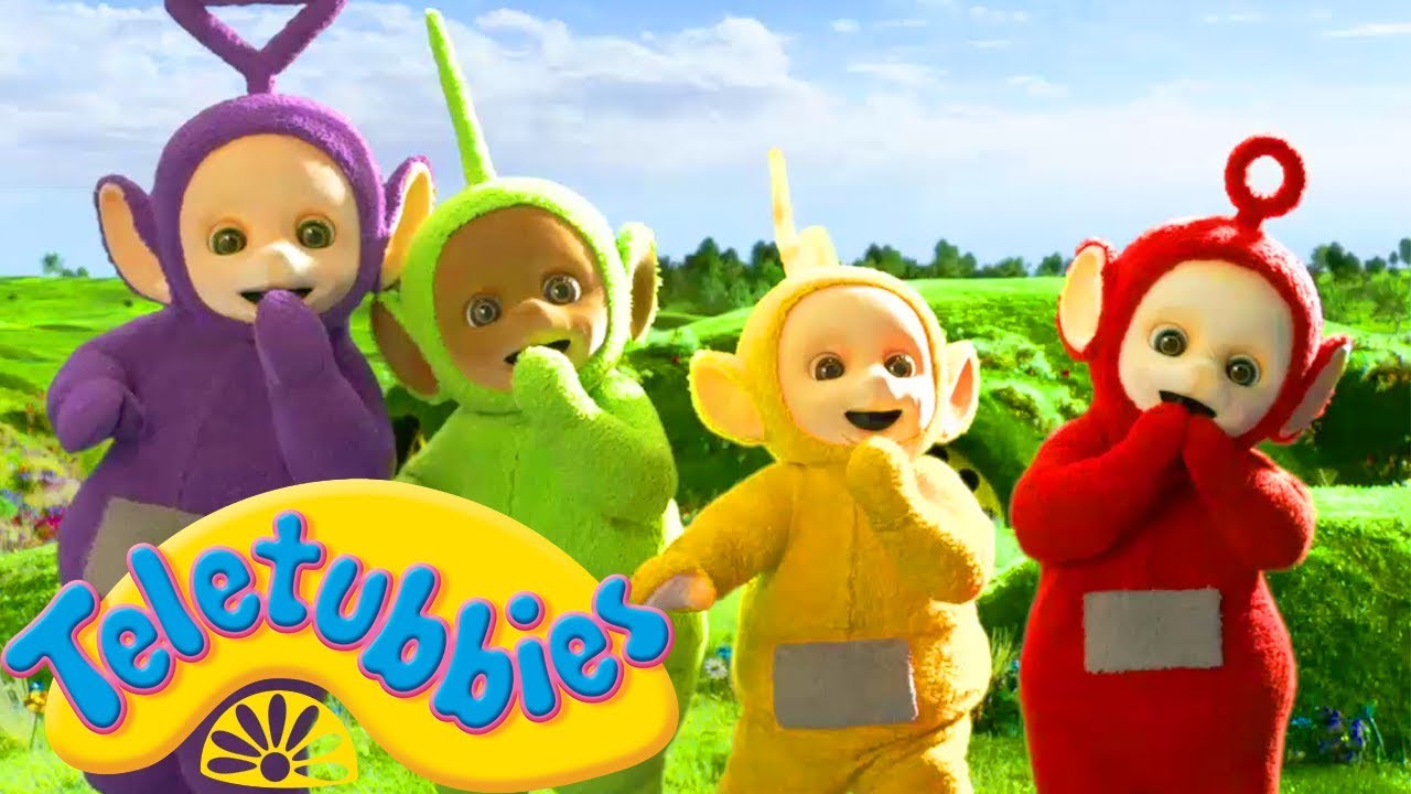 Teletubbies Watching TV