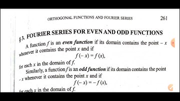 Half range expansions - Calicut University B.Sc Fourth Semester Complementary Mathematics