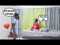 Sleeping in another room prank on boyfriend  gone too far 