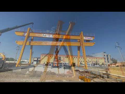 Demiray Crane superior quality gantry crane installation