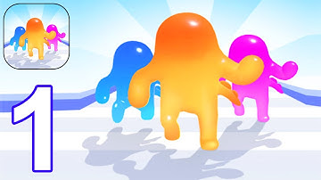 Jelly Runner 3D - Gameplay Part 1 All Levels 1-9 (Android, iOS)