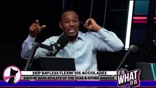 Cam’ron , Mase & OJ Simpson react to Skip Bayless flexin his accolades on Undisputed