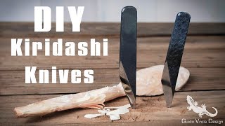 Knife Making | DIY Kiridashi Knives