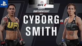 Ea Sports Ufc 198 Cristiane Justino Vs. Leslie Smith Ufc 2 Ps4 Gameplay