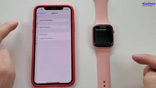 KIWITIME IWO 13 Smart Watch-How to Synchronize Contacts from Smart Phone screenshot 5
