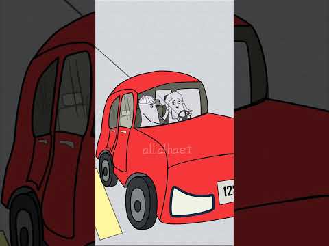 والله مشت السيارة انميشن ترند رسوم متحركة الشعب الصيني ماله حل اشتركو ضحك ترند تفاعل