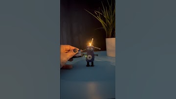 DIY play-dough light-up robot. Easy squishy electric circuit project for beginners #science #stem