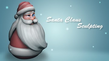 ZBrush Santa Claus Sculpting Timelapse #art