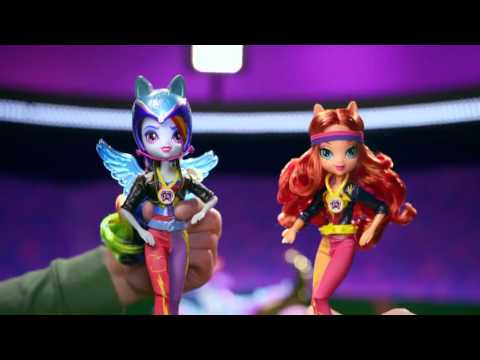 MLP Equestria Girls Friendship Games Sporty Style Deluxe Dolls Commercial