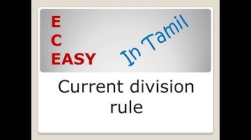 Current division rule | Tamil