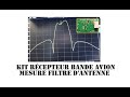 Cyrob  rcepteur bande avion 2  mesure du filtre dentre antenne