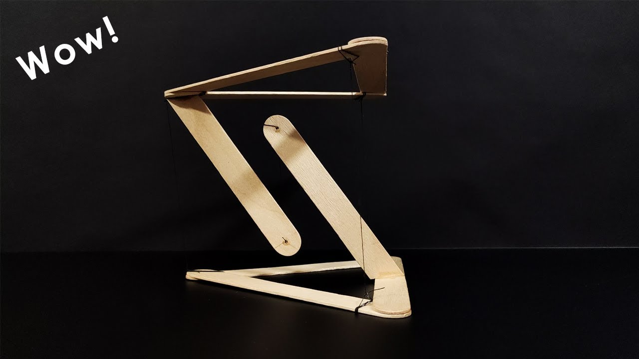 Amazing Anti-Gravity Suspension Structure | Tensegrity Structure | Easy DIY Craft