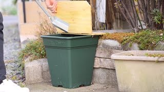 植木鉢で便利な収納BOX DIY