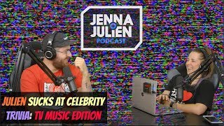 Podcast #195   Julien Sucks at Celebrity Trivia: TV Music Edition