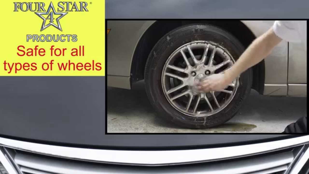 Four Star Ultimate Wheel Cleaner Gel - YouTube