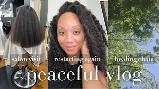 embodying diaries | coming back home to myself, salon self-care & adjusting to life as a new mom