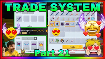 How To Get Rich Trade System In Skyblock Blockman Go SkyKING Part 21#